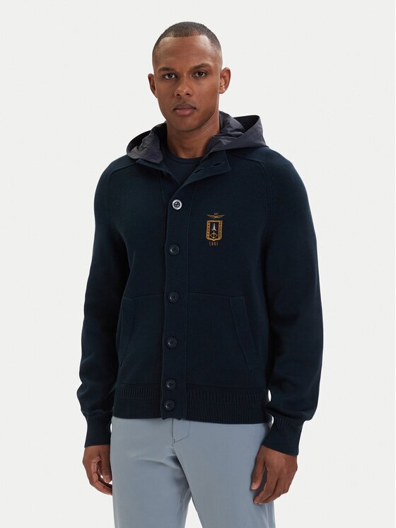 Aeronautica Militare Преходно яке 261AM1387UL00933 Regular Fit