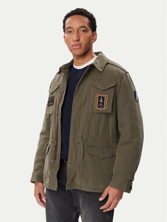 Aeronautica Militare Преходно яке 262AB3087UCT04233 Regular Fit