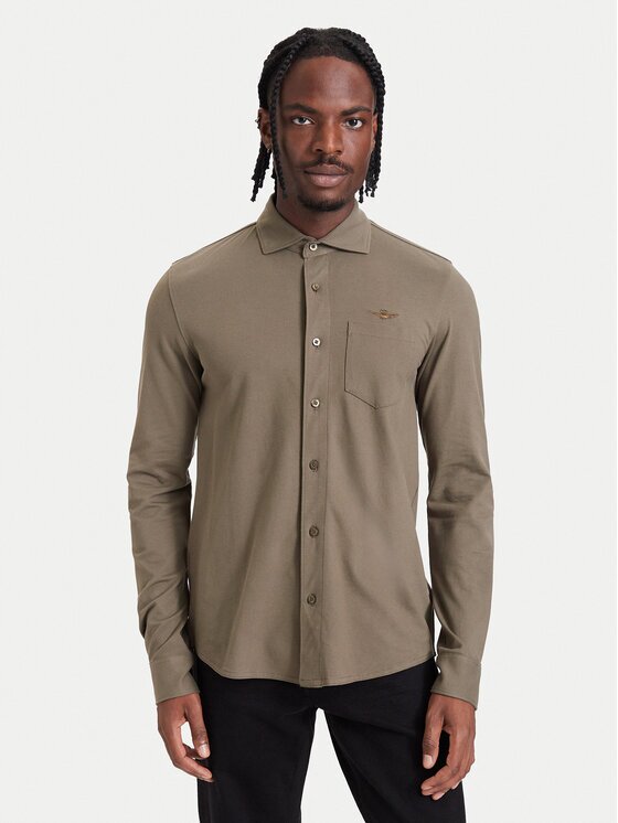Aeronautica Militare Риза 262CA1313UP00408 Regular Fit