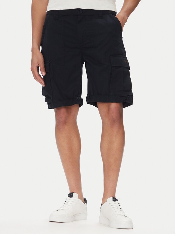 Aeronautica Militare Шорти от плат 251BE250CT3501 Regular Fit