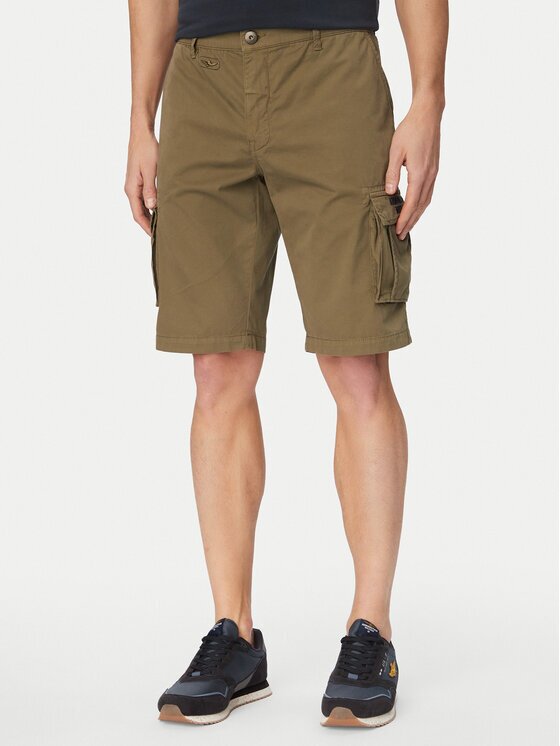 Aeronautica Militare Шорти от плат 261BE0066UCT01122 Regular Fit