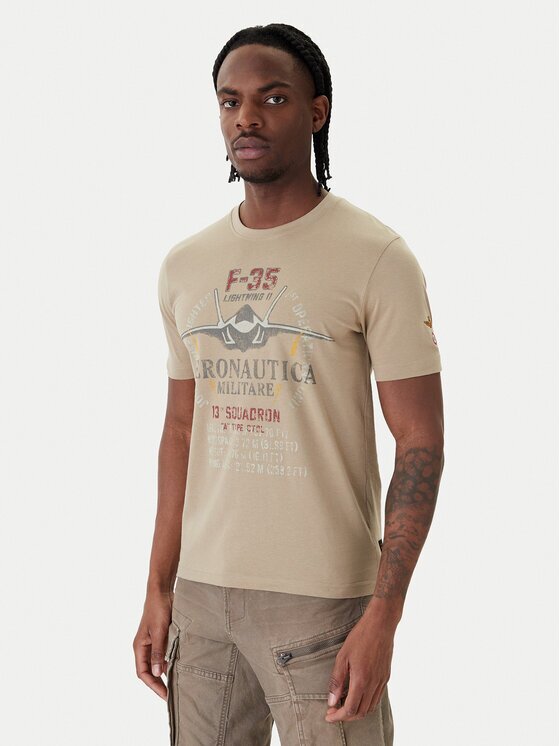 Aeronautica Militare Тишърт 261TS2536UJ00641 Regular Fit