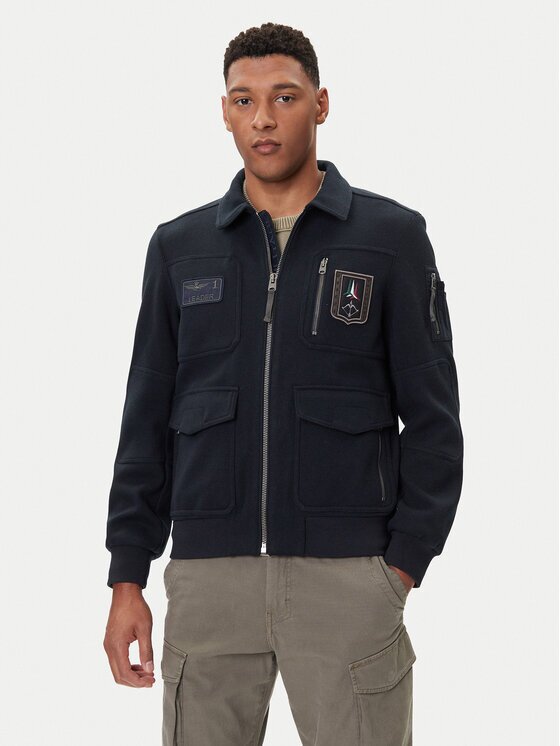 Aeronautica Militare Яке бомбър 252AM1380UL00902 Regular Fit