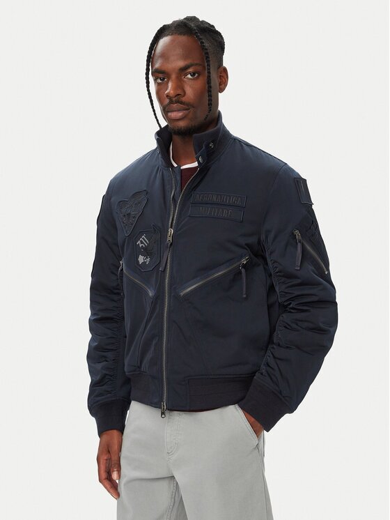 Aeronautica Militare Яке бомбър 262AB3077UCT04361 Regular Fit