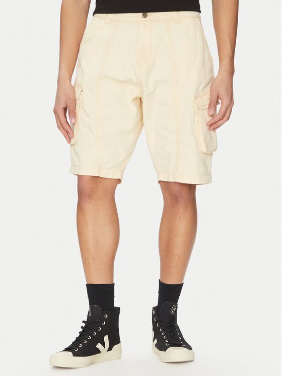 Alpha Industries Дънкови шорти Canvas Acid 156259 Regular Fit
