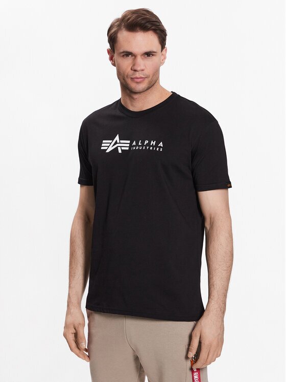 Alpha Industries Комплект тениски Alpha Label 118534 Regular Fit