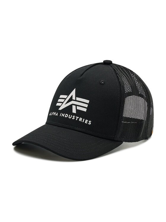 Alpha Industries Шапка с козирка Basic Trucker Cap 186902 Черен