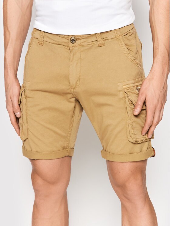 Alpha Industries Шорти от плат Crew 176203 Slim Fit