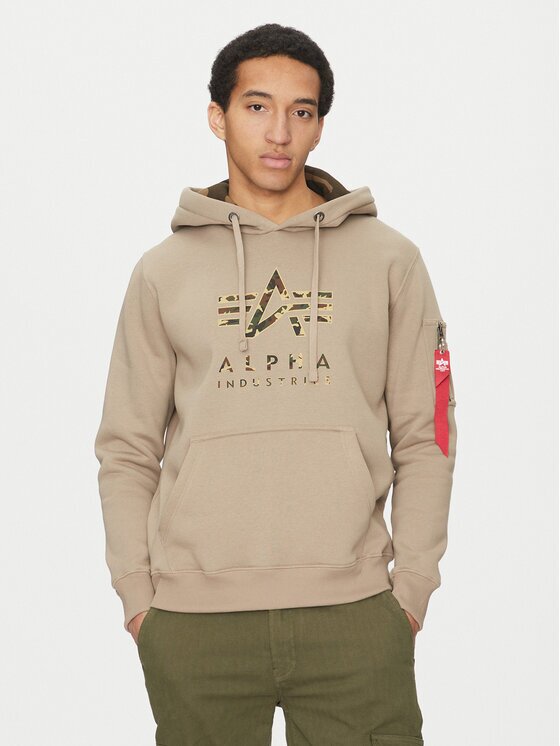 Alpha Industries Суитшърт Camo Tpu 146337 Regular Fit