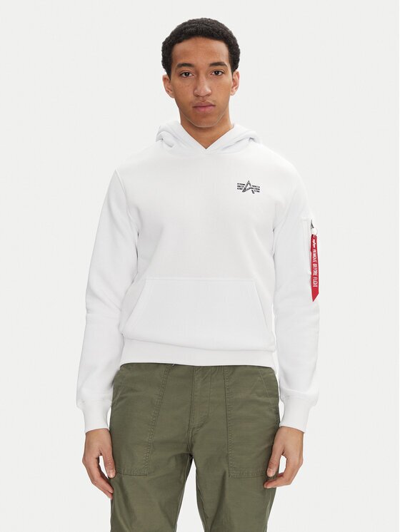 Alpha Industries Суитшърт Signature Back Print 148341 Regular Fit