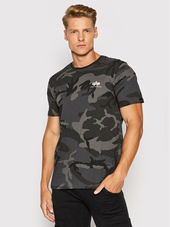 Alpha Industries Тишърт Backprint T Camo 128507C Regular Fit