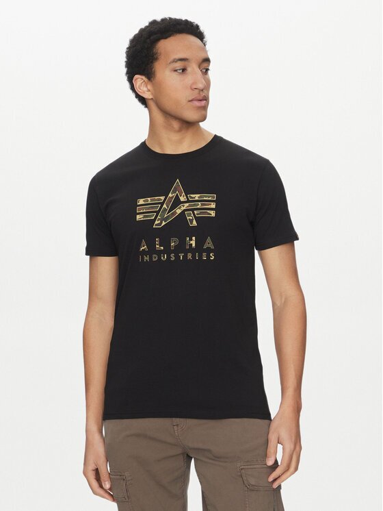 Alpha Industries Тишърт Camo Puff 146506 Regular Fit
