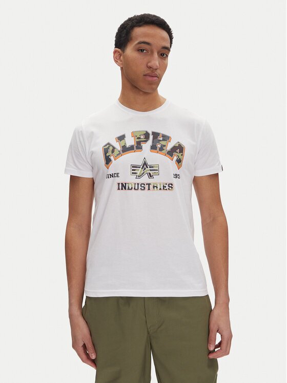 Alpha Industries Тишърт Small Logo 146511 Regular Fit