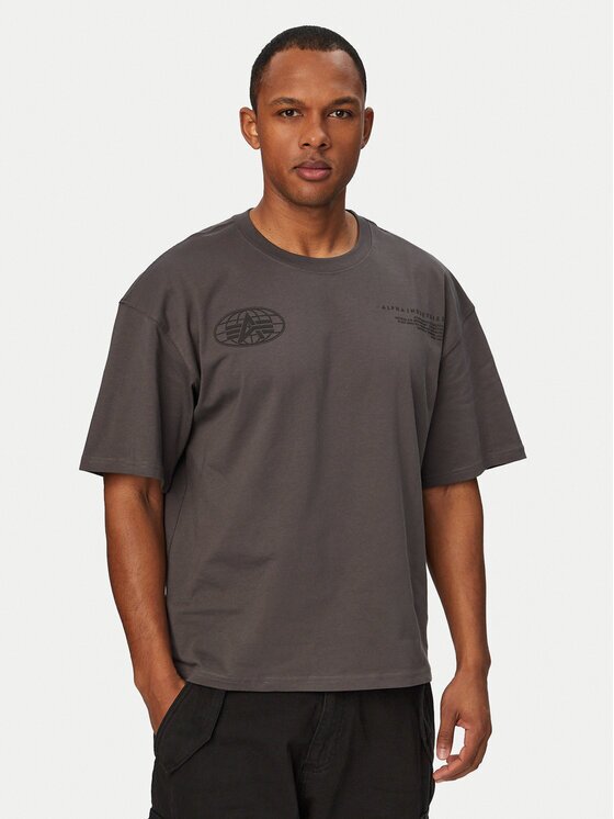 Alpha Industries Тишърт World Logo 258514 Regular Fit
