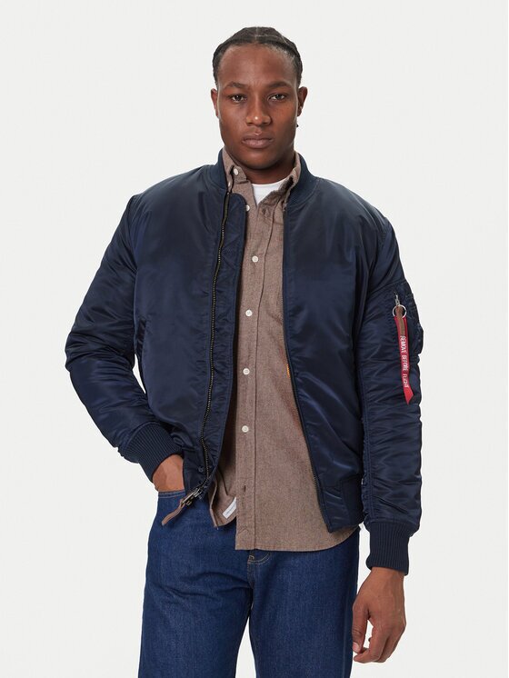 Alpha Industries Яке бомбър Ma-1 Vf 59 Long 168100 Slim Fit
