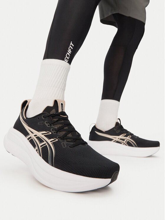 Asics Маратонки за бягане Gel-Nimbus 28 1011C127 Черен