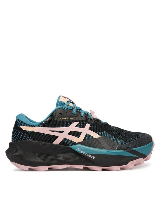 Asics Маратонки за бягане Trabuco 14 Gtx 1012B936 Черен