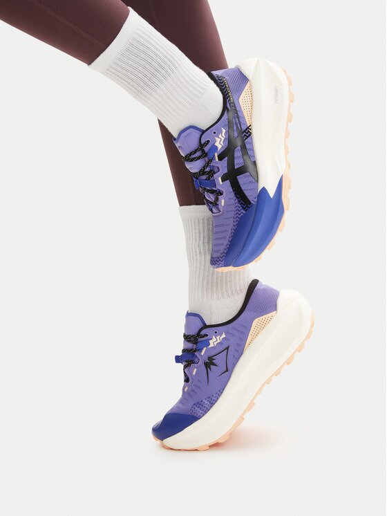 Asics Маратонки за бягане Trabuco Max 5 1012B937 Виолетов