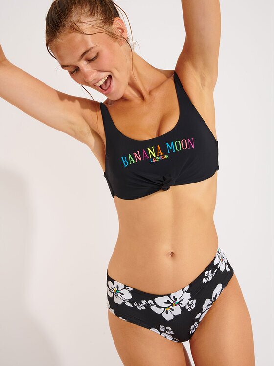 Banana Moon Горнище на бански Nouo Colormoon LSE01 Черен
