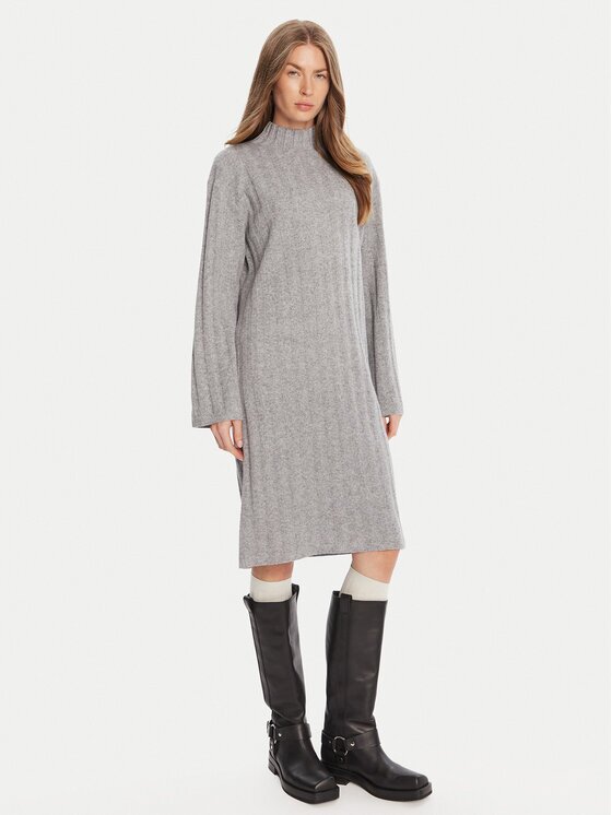 Barbour Плетена рокля Sophia LDR0939GY71 Regular Fit