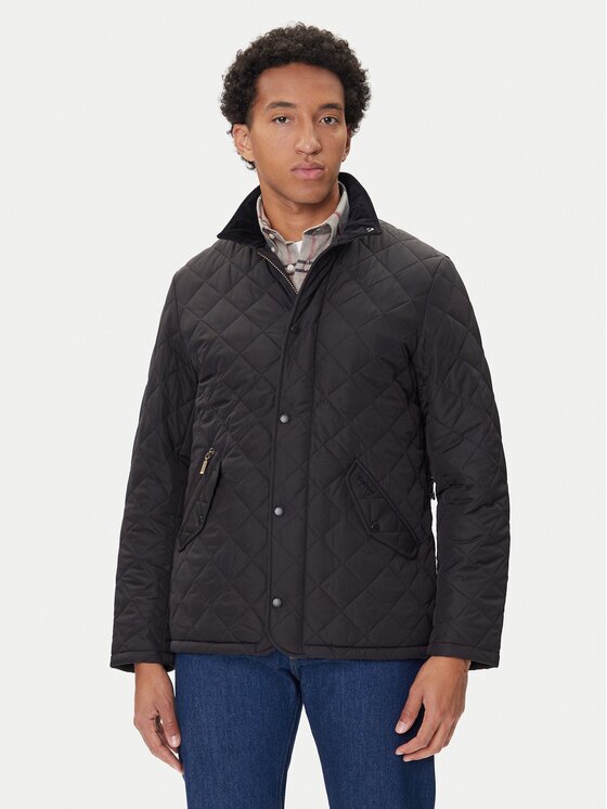 Barbour Преходно яке Chelsea MQU0006BK11 Regular Fit