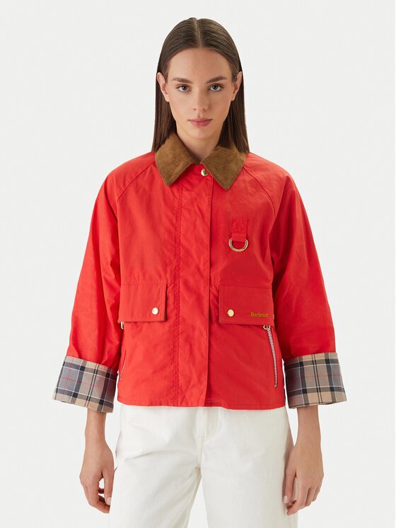 Barbour Преходно яке Mackworth LCA0398RE51 Червен Regular Fit