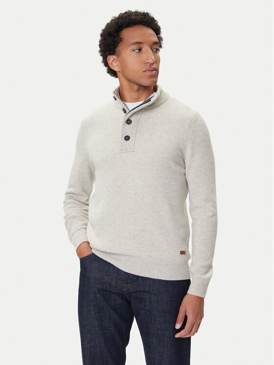 Barbour Пуловер Patch Half Zip MKN0585ST51 Regular Fit