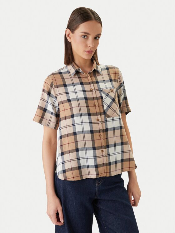 Barbour Риза Fern LSH1744BR37 Regular Fit
