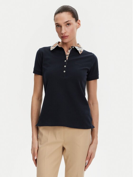 Barbour Тениска с яка и копчета LML0633NY13 Regular Fit