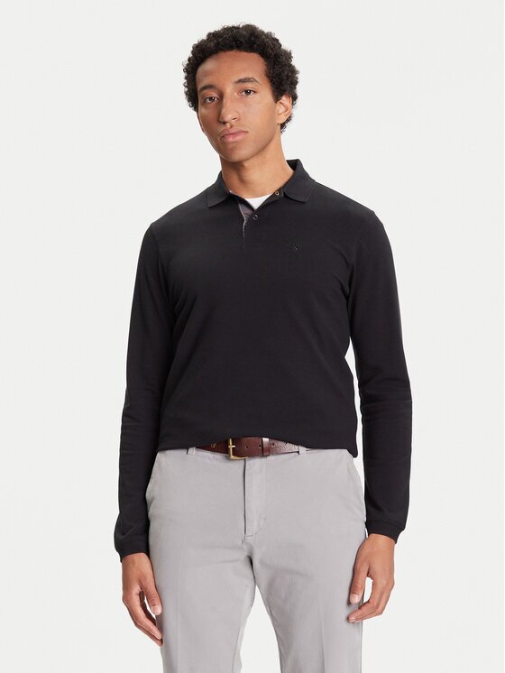 Barbour Тениска с яка и копчета Tartan MML0705NY91 Regular Fit