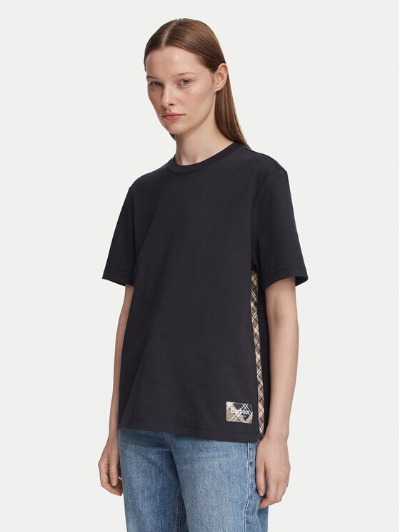 Barbour Тишърт Fawne LML0938WH11 Regular Fit