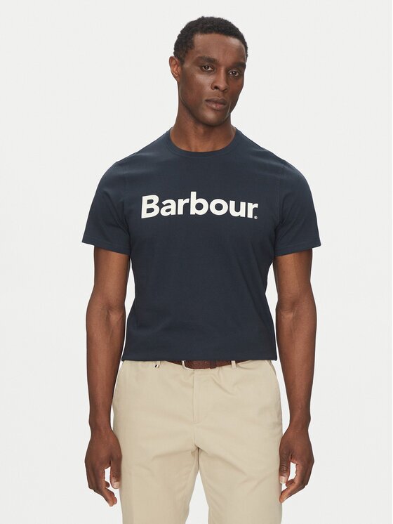 Barbour Тишърт Logo MTS0531OL39 Tailored Fit