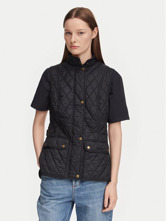 Barbour Жилетка за костюм Otterburn LGI0003BK11 Regular Fit