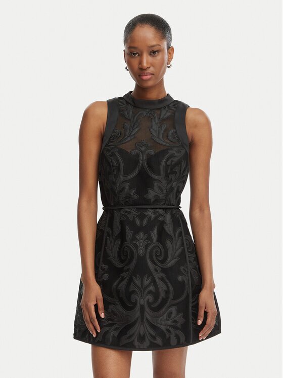 Bardot Коктейлна рокля Relia 60227DB Черен Slim Fit
