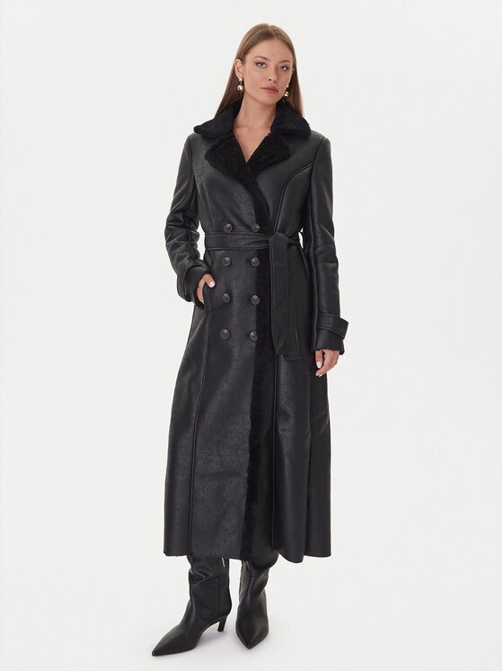 Bardot Палто от изкуствена кожа 59622JB1 Regular Fit
