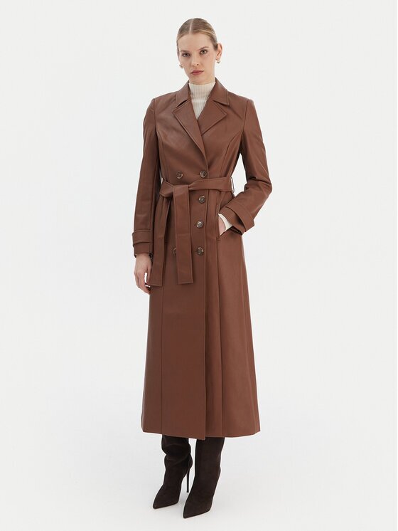 Bardot Палто от изкуствена кожа 59899JB5 Regular Fit
