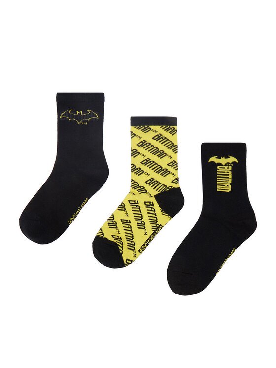 Batman Дълги чорапи CEO-ACCCS-AW26-221WBBAT(3-PACK)