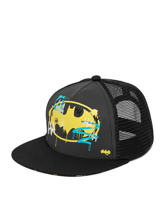 Batman Шапка с козирка CEO-ACCCS-SS26-230WBBAT Черен