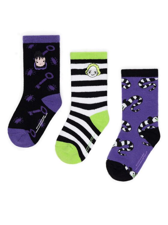 BEETLEJUICE Дълги чорапи ACCCS-AW24-324WBBJ