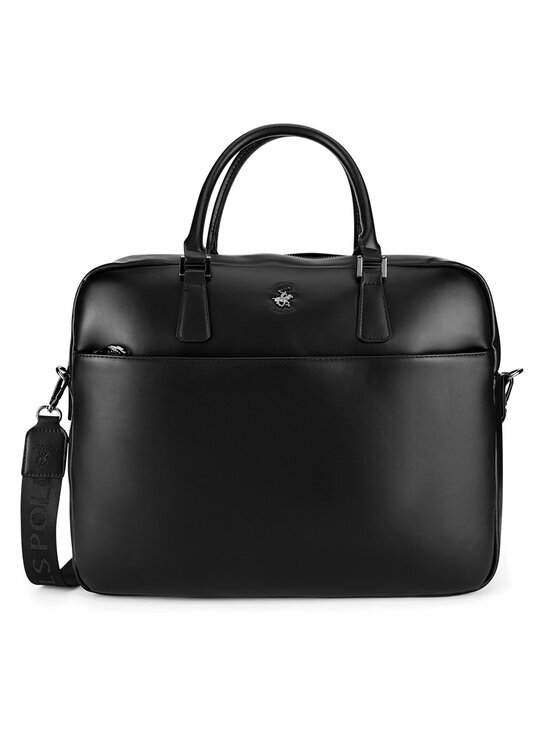 Beverly Hills Polo Club Чанта за лаптоп CWBEO-BHPC-L-016-07. Черен