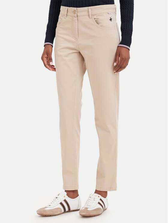 Beverly Hills Polo Club Чино панталони P-SS26W-T586585 Slim Fit