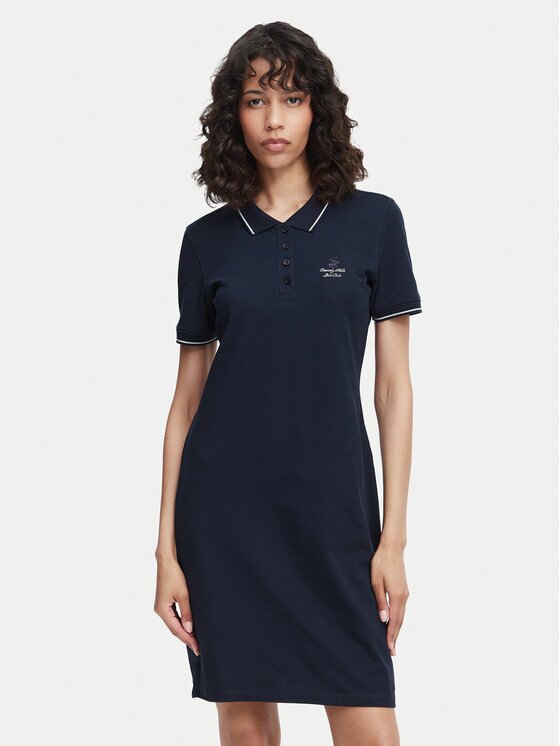 Beverly Hills Polo Club Ежедневна рокля P-SS26W-ABP526590-0298 Regular Fit
