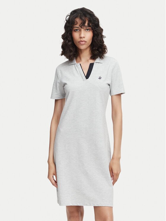 Beverly Hills Polo Club Ежедневна рокля P-SS26W-ABP526591-0298 Regular Fit
