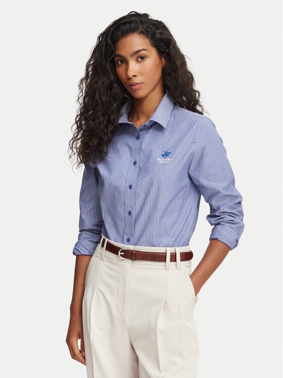 Beverly Hills Polo Club Риза P-SS26W-SH15830 Regular Fit