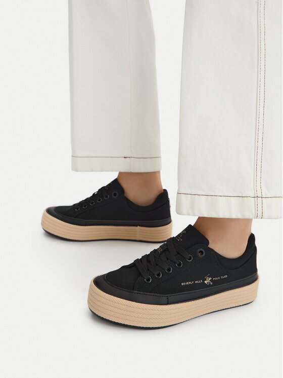 Beverly Hills Polo Club Сникърси CEO-WSS21536-01 Черен