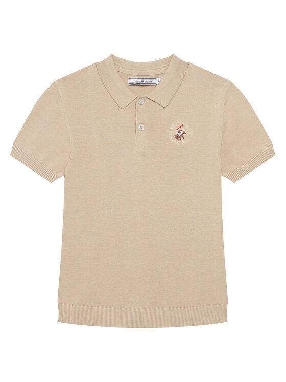 Beverly Hills Polo Club Тениска с яка и копчета 76B5W0031 Regular Fit