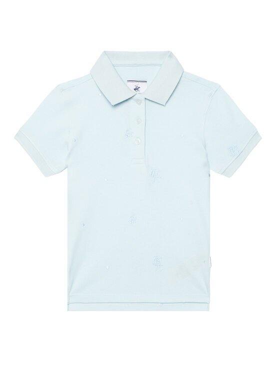 Beverly Hills Polo Club Тениска с яка и копчета G2555 Regular Fit