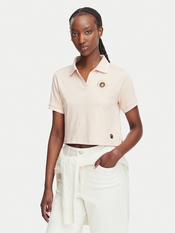 Beverly Hills Polo Club Тениска с яка и копчета L2605-HR Regular Fit