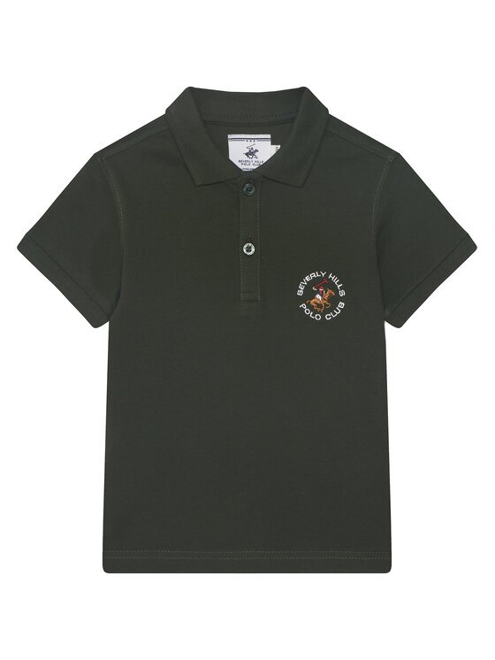 Beverly Hills Polo Club Тениска с яка и копчета P-SS26B-P42560 Regular Fit