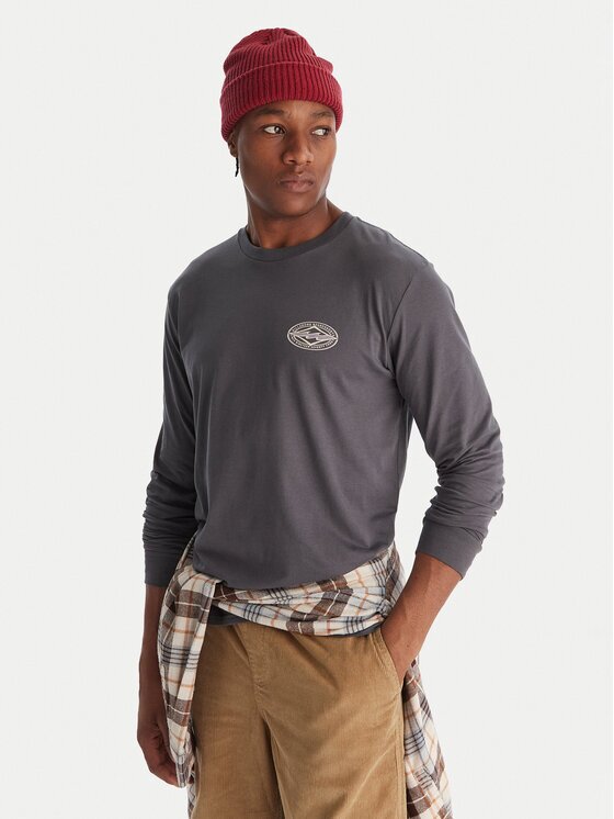 Billabong Тениска с дълъг ръкав Diamond Vision EBYZT00368 Regular Fit